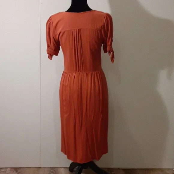 One Clothing burnt orange dress - Picture 4 of 5